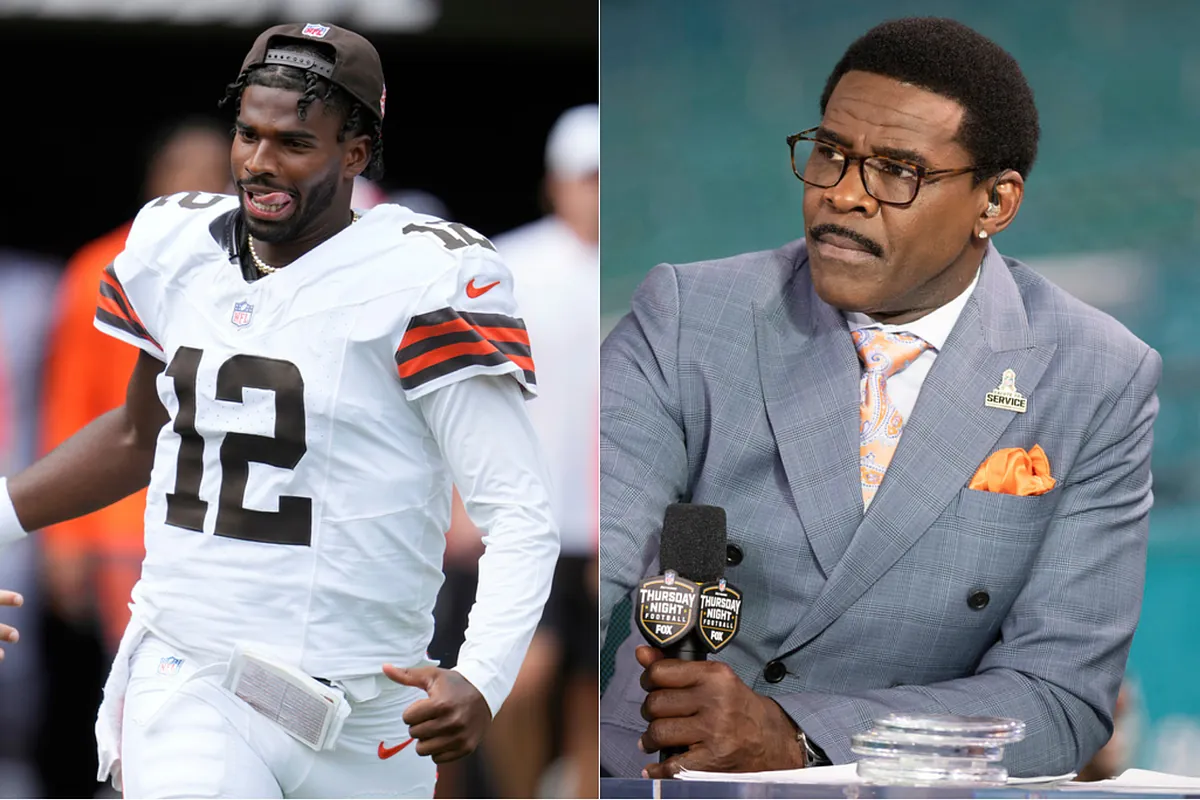 Michael Irvin, friend of Coach Prime, ‘thanks’ Kevin Stefanski for continuing to overlook Shedeur Sanders for his own good